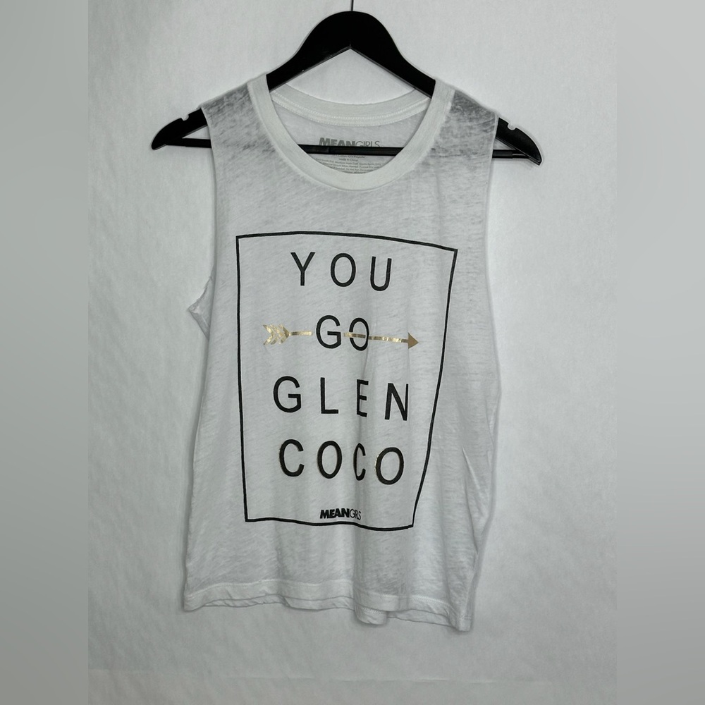 Mean Girls You Go Glen Coco Graphic Muscle Tank Size Small - Picture 3 of 5